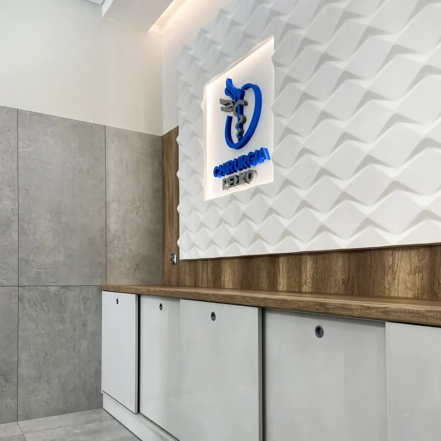 recepcja gabinetu chirurgicznego